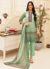Dilkash By MTF Chikankari Embroidered Lawn Unstitched 3 Piece Suit - MTF24DL 03